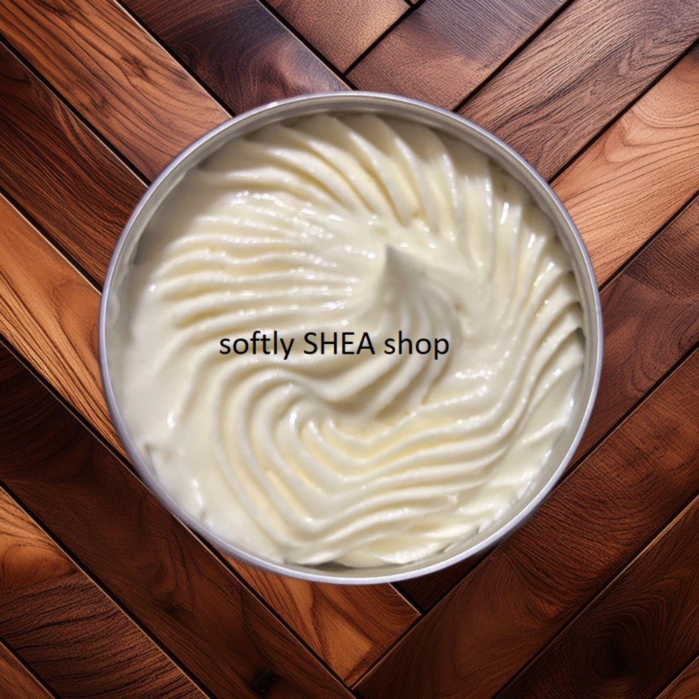 Bed Time Blend Whipped Shea Body Butter - Over 96% Organic Ingredients - 8oz
